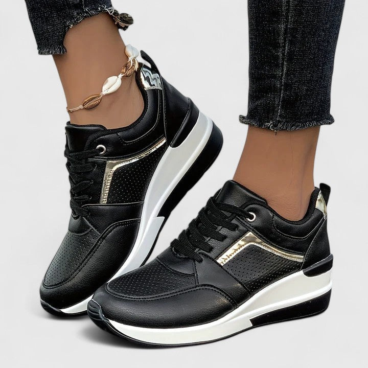Beige Novyssa™ orthopedic shoes by Emma & Rose Cape Town, featuring supportive design and comfortable fit for everyday wear.
