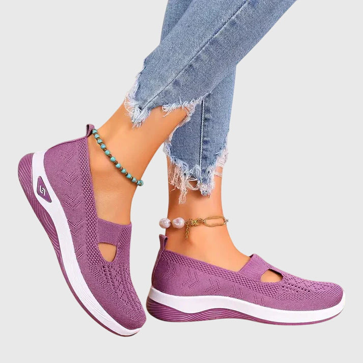 Black Emma & Rose Cape Town Lora orthopaedic walking shoes for women, UK size 5, EU 36, with supportive design and comfortable fit.