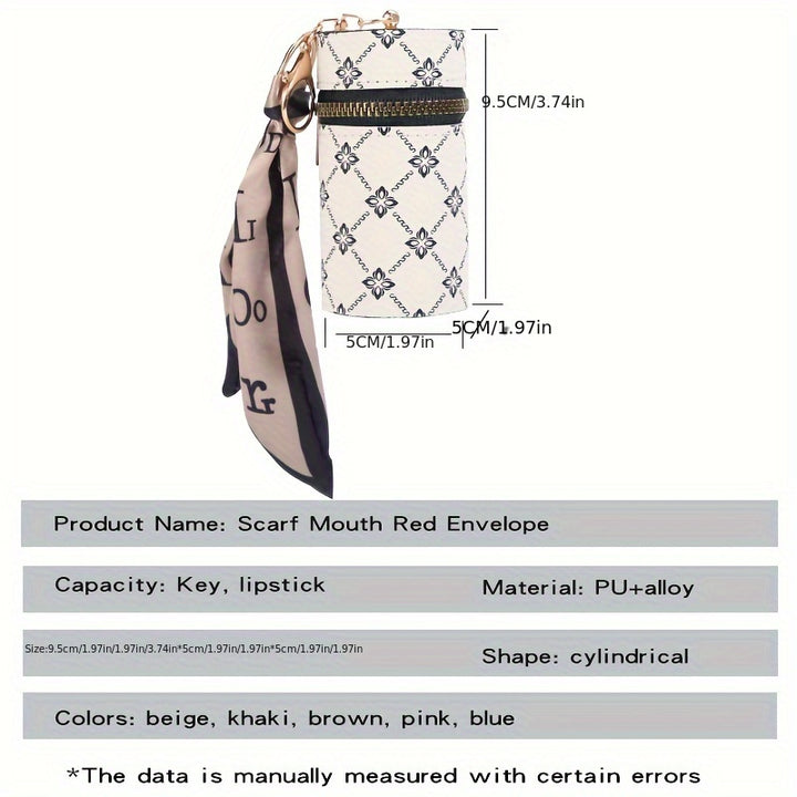Emma & Rose Cape Town black Bucky lipstick, earphone, and mini bag set, featuring compact and stylish accessories on a black background.