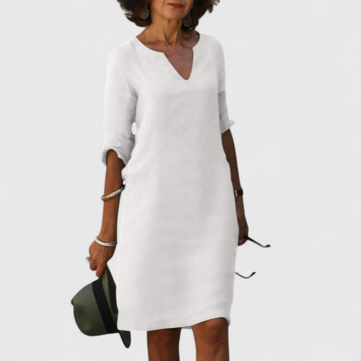 Taylor™  |  Comfortable V-neck Dress