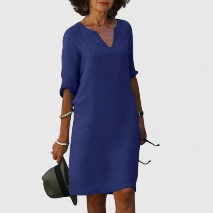 Taylor™  |  Comfortable V-neck Dress