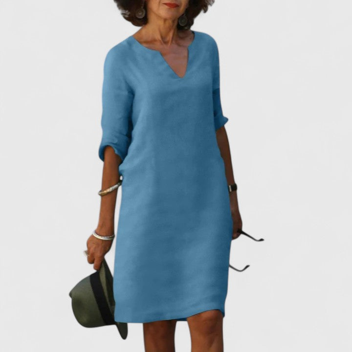 Taylor™  |  Comfortable V-neck Dress