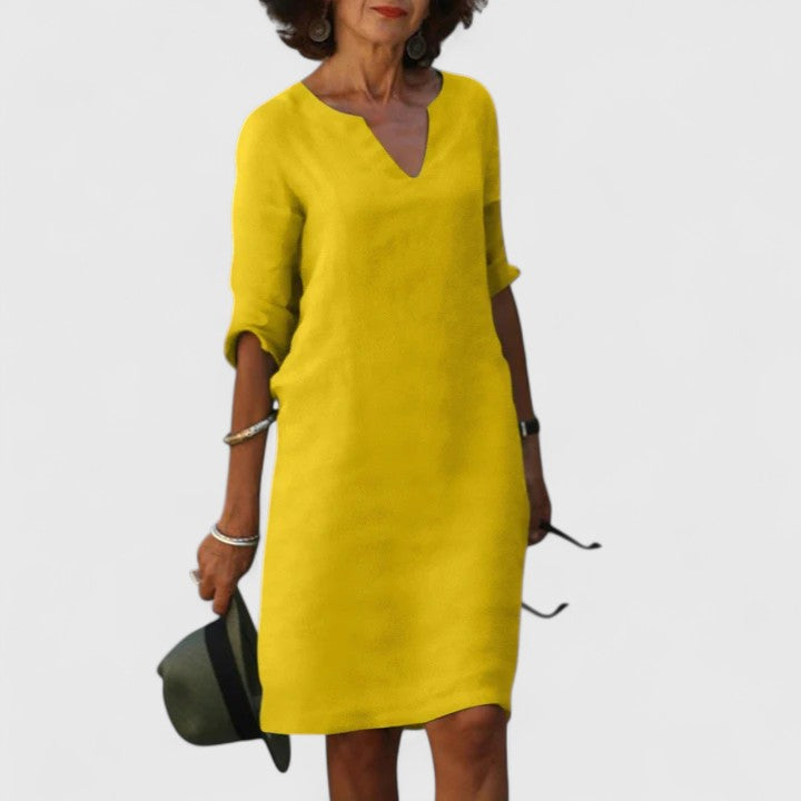 Taylor™  |  Comfortable V-neck Dress