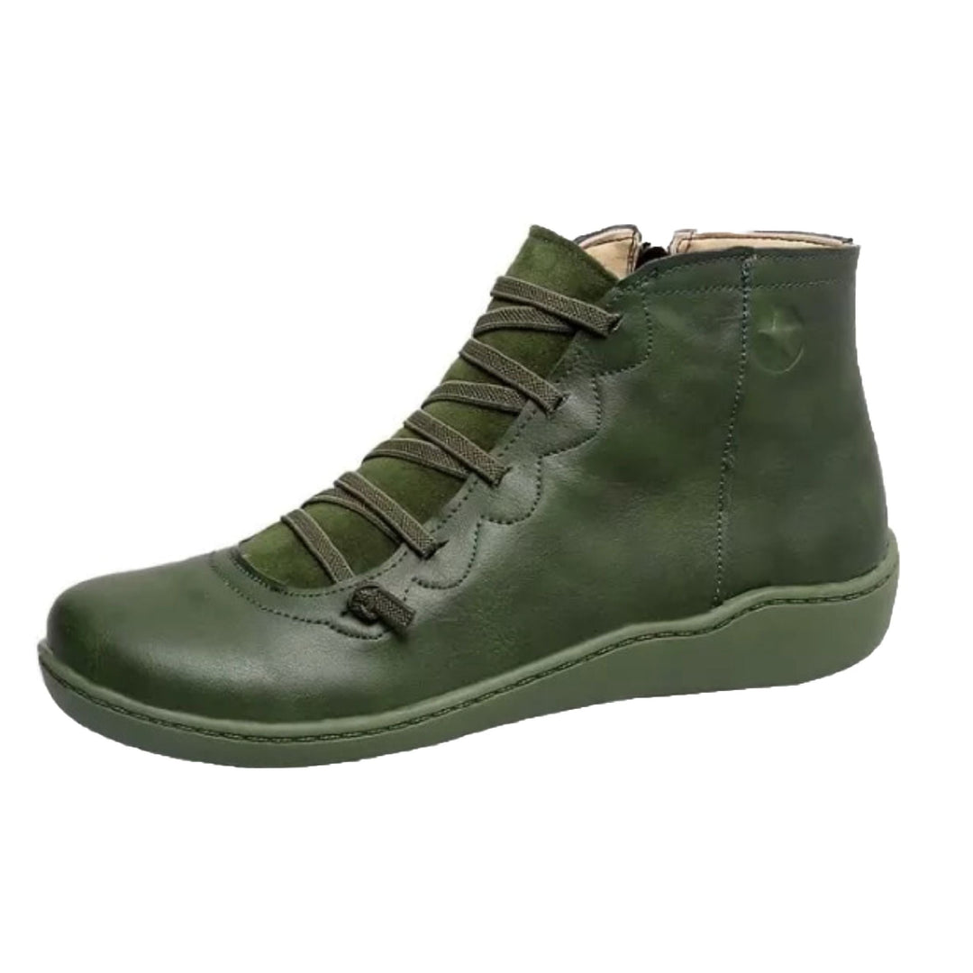 Blue Zelda Texas women's boot by Emma & Rose Cape Town featuring stylish design and comfortable orthopedic support.