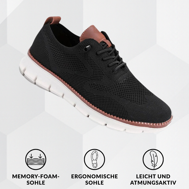 Emma & Rose Cape Town Odette breathable mesh sneaker in blue, lightweight athletic shoe with comfortable mesh upper and rubber sole.