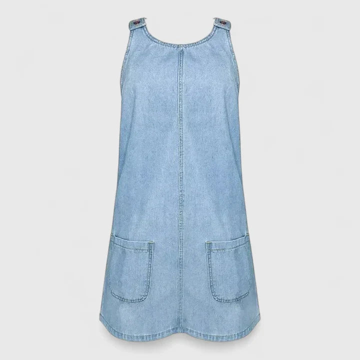 Emma & Rose Cape Town Zarisse™ elegant blue midi dress, featuring a flattering fit and stylish design for sophisticated occasions.