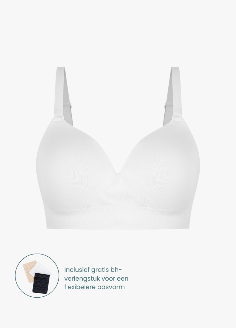 Black Emma & Rose Cape Town Everyday Comfort Bra with soft cups and adjustable straps for all-day wear.