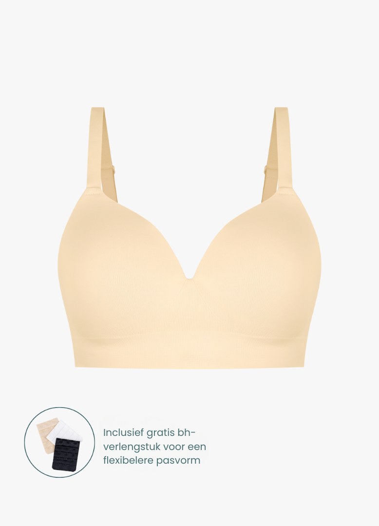 Black Emma & Rose Cape Town everyday comfort bra with soft fabric and supportive design, perfect for daily wear.