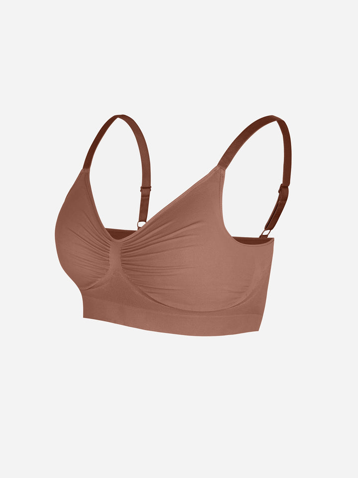 Pink Amy seamless shaping bra by Emma & Rose Cape Town, designed for comfortable support and smooth silhouette.