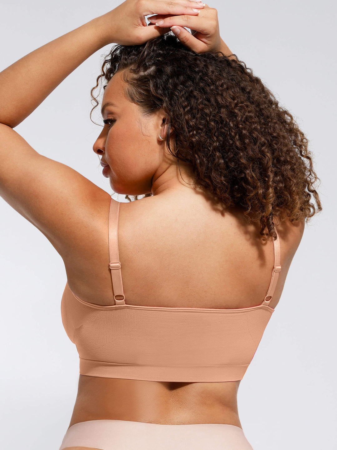 Pink Amy seamless shaping bra by Emma & Rose Cape Town, featuring smooth cups and supportive design.