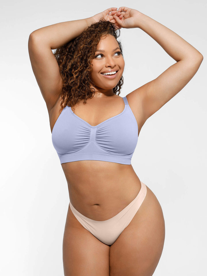 Pink Amy seamless shaping bra by Emma & Rose Cape Town, featuring smooth fabric and supportive design for everyday comfort.
