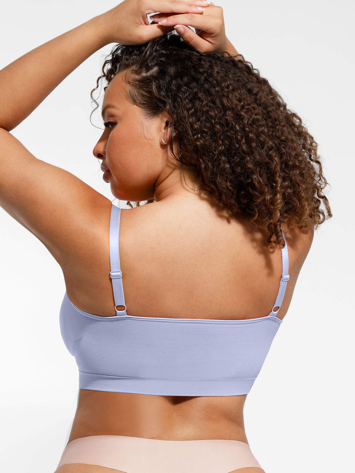 Pink Emma & Rose Cape Town Amy seamless shaping bra with smooth, supportive design and adjustable straps.