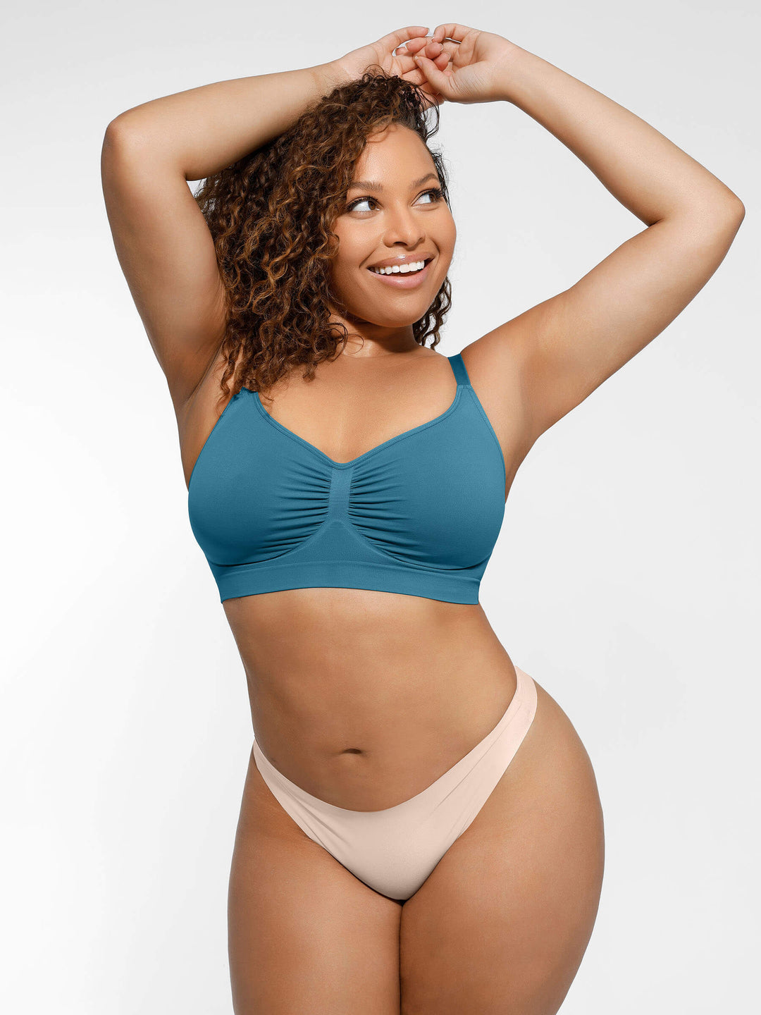 Pink Amy Seamless Shaping Bra by Emma & Rose Cape Town, featuring smooth fabric and supportive design for a comfortable fit.