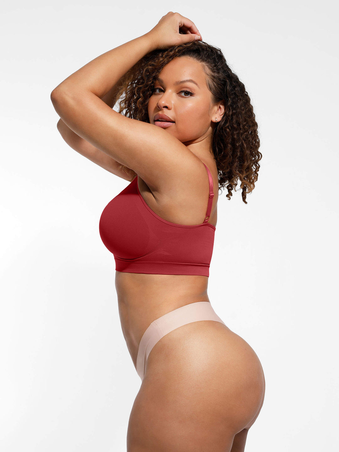 Pink Amy seamless shaping bra by Emma & Rose Cape Town, featuring smooth, supportive fabric and underwire design.