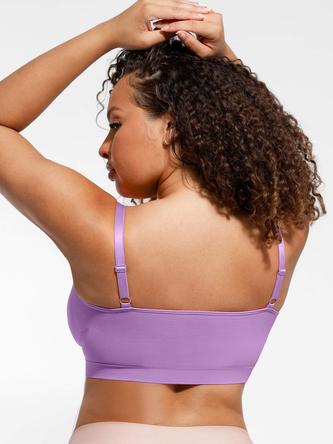 Pink Emma & Rose Cape Town Amy seamless shaping bra with smooth cups and adjustable straps, designed for comfortable support.