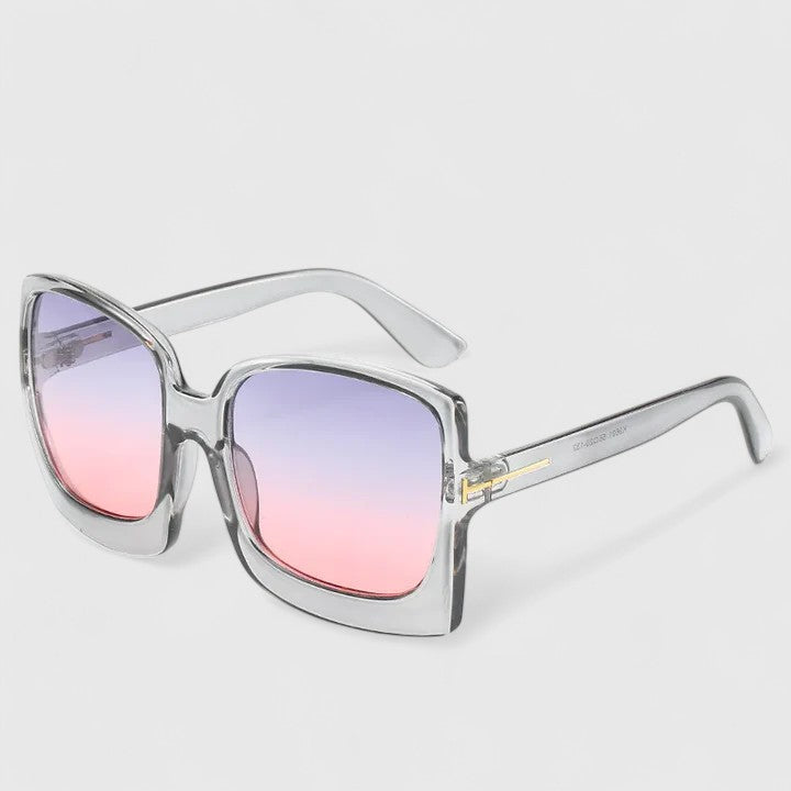 Emma & Rose Cape Town Kynzlee stylish sunglasses with brown frames and tinted lenses, designed for a trendy, sophisticated look.