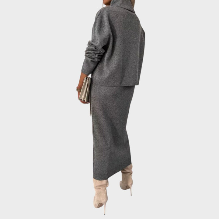 Emma & Rose Cape Town Dilia two-piece set, stylish conjunto with coordinated top and bottom in soft fabric, perfect for casual wear.