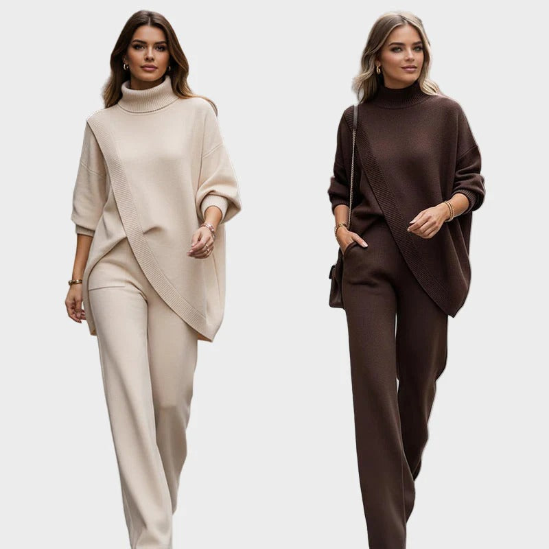 Monserat™ oversized jersey trousers set by Emma & Rose Cape Town, featuring a comfortable, relaxed fit and stylish design.