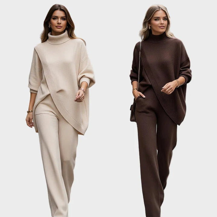 Monserat™ oversized jersey trousers set by Emma & Rose Cape Town, featuring a comfortable, relaxed fit and stylish design.