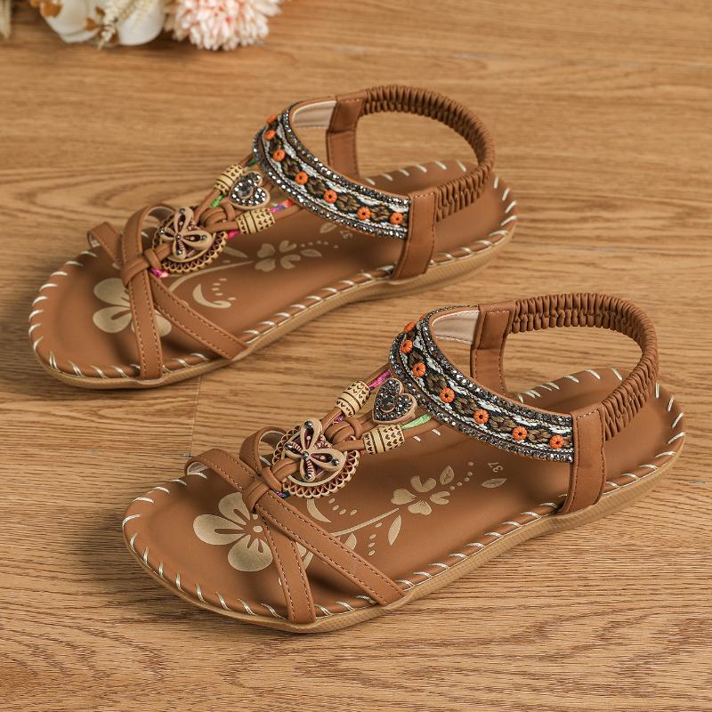 Dark green Lola™ orthopedic sandals by Emma & Rose Cape Town with cushioned straps and supportive sole, designed for comfort.