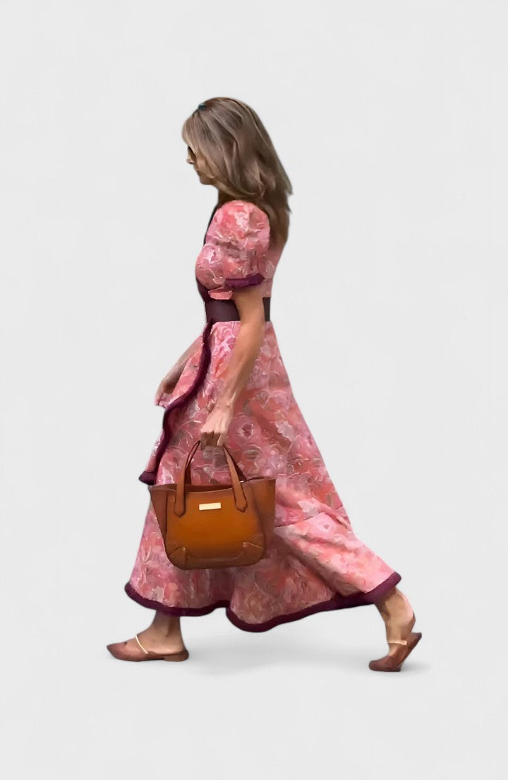 Pink Sydney™ Elegant Maxi Dress by Emma & Rose Cape Town, flowy dress with a stylish design, perfect for formal occasions.