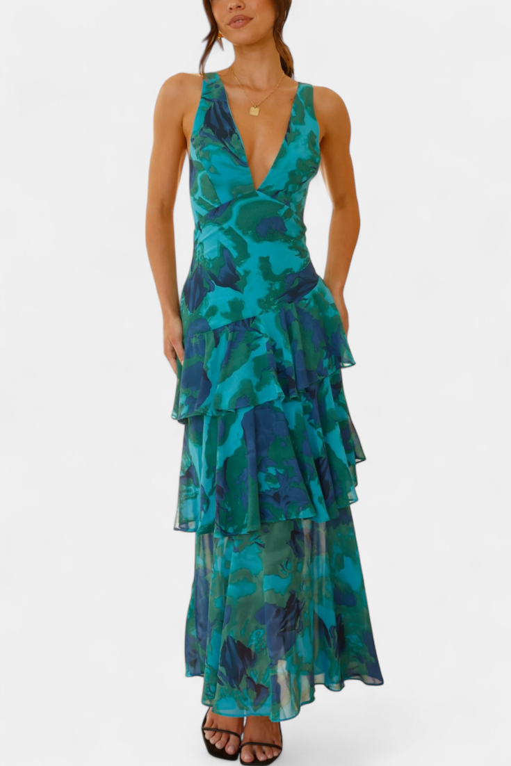 Purple Zaryssah™ elegant dress by Emma & Rose Cape Town, featuring a stylish design and sophisticated fit.