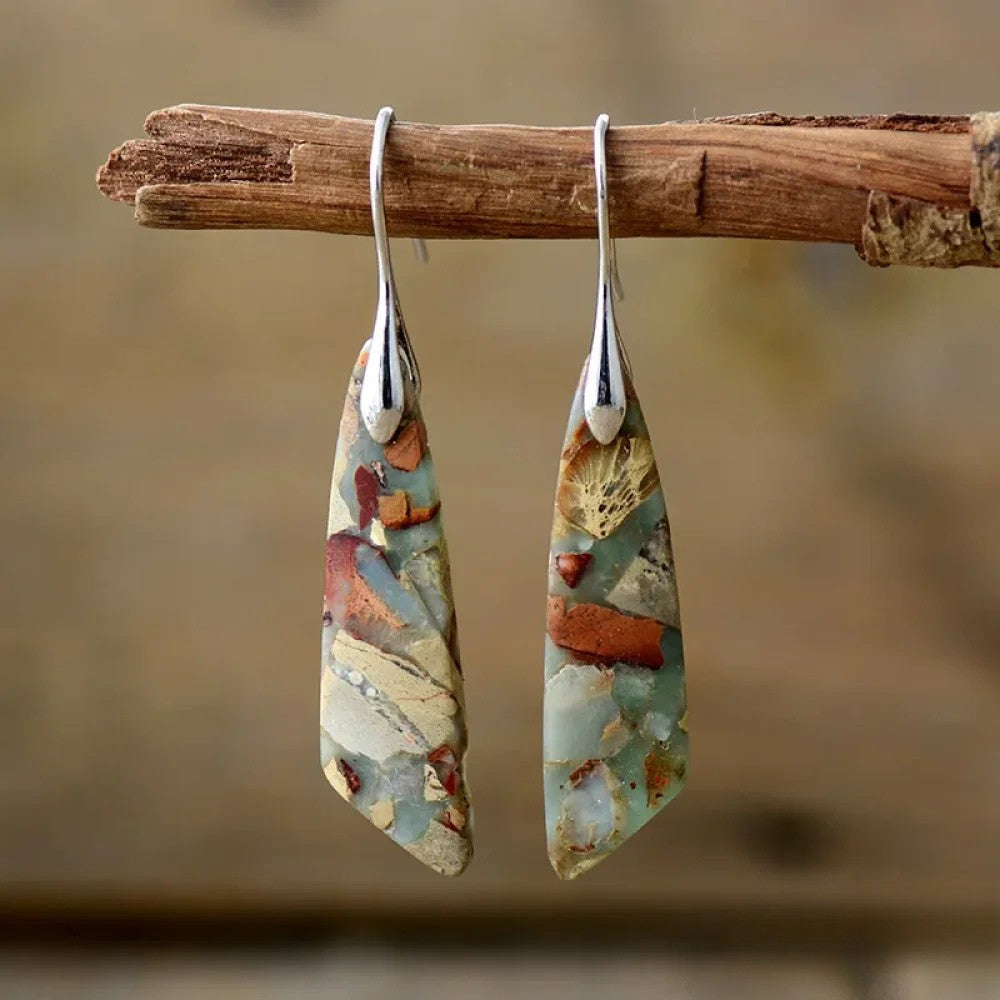 Emma & Rose Cape Town Retro™ Delicate Earrings featuring intricate silver designs and elegant craftsmanship.