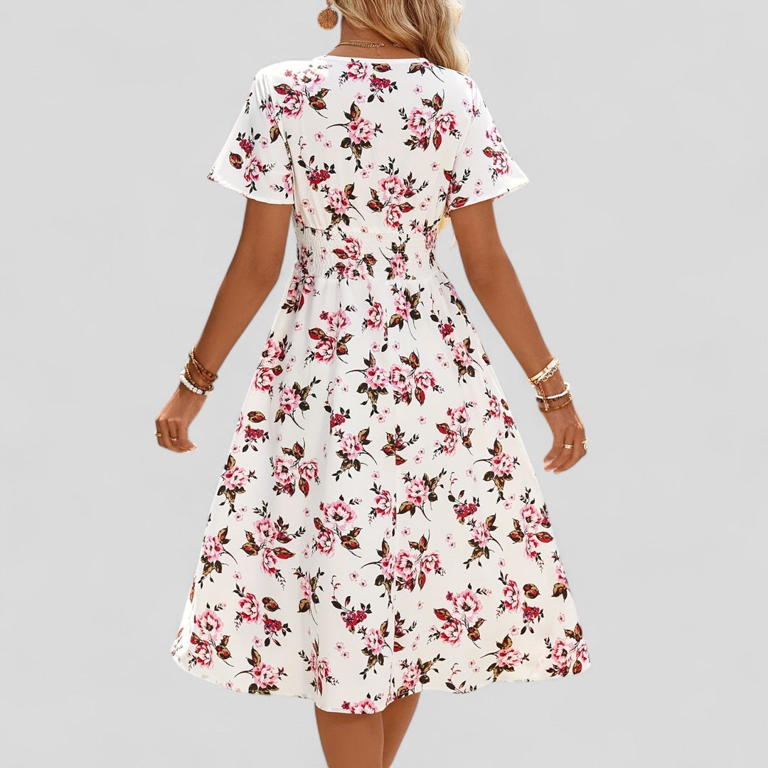 Gretalise™  |  Comfortable Summer Midi Dress