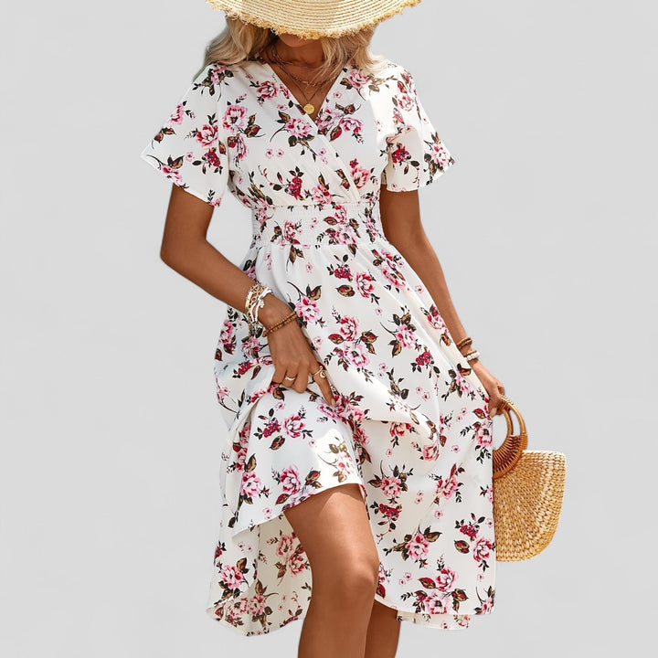 Gretalise™  |  Comfortable Summer Midi Dress