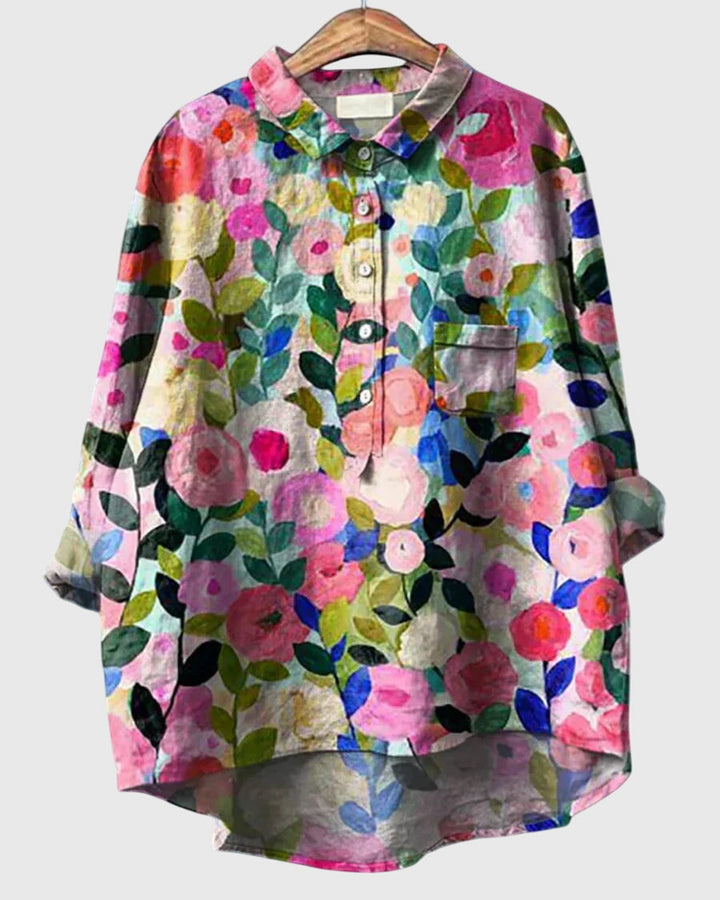 Valeria™  |  Floral Print Blouse