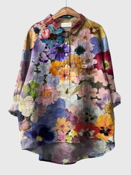 Valeria™  |  Floral Print Blouse