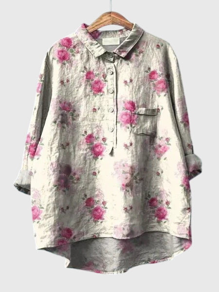 Valeria™  |  Floral Print Blouse