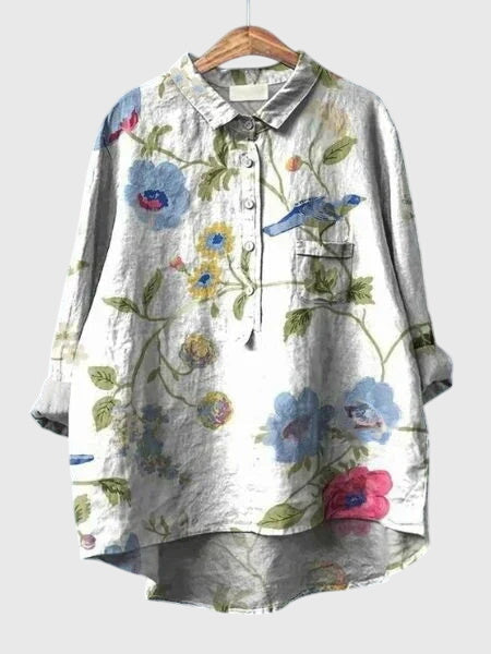 Valeria™  |  Floral Print Blouse