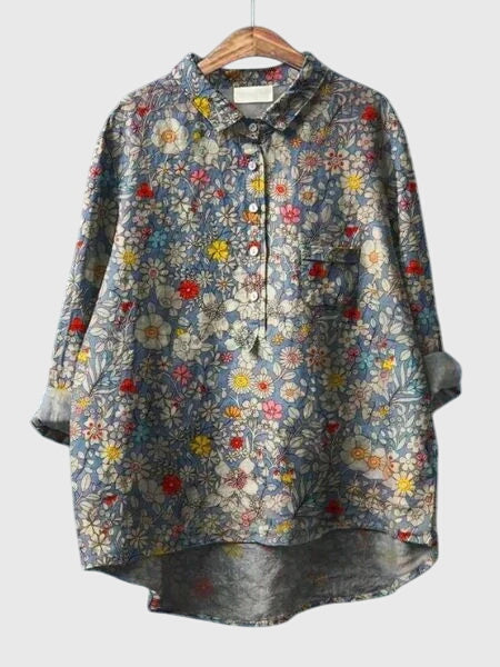 Valeria™  |  Floral Print Blouse