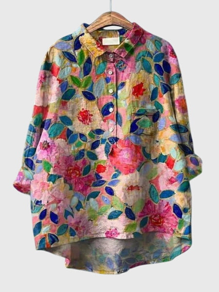 Valeria™  |  Floral Print Blouse