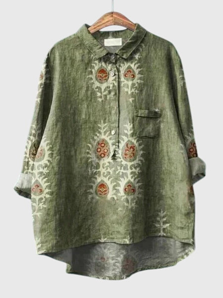 Valeria™  |  Floral Print Blouse