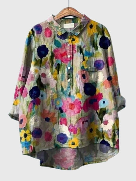 Valeria™  |  Floral Print Blouse