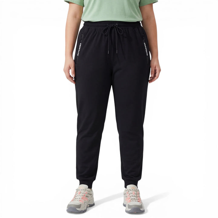 Black Outdoor™ Quickdry Stretch Glide Pants by Emma & Rose Cape Town, elastic outdoor pants for active wear.