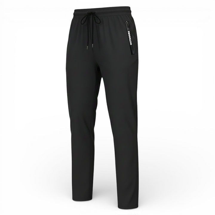 Emma & Rose Cape Town Outdoor™ Glide Quickdry Stretch Pants in black, elastic and lightweight for outdoor activities.