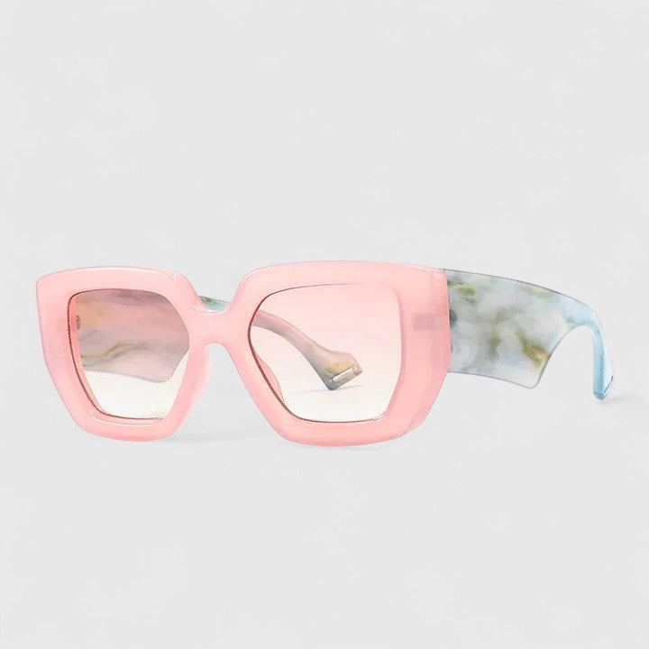 Emma & Rose Cape Town Jossalyn stylish sunglasses with green tinted lenses and sleek frame design.