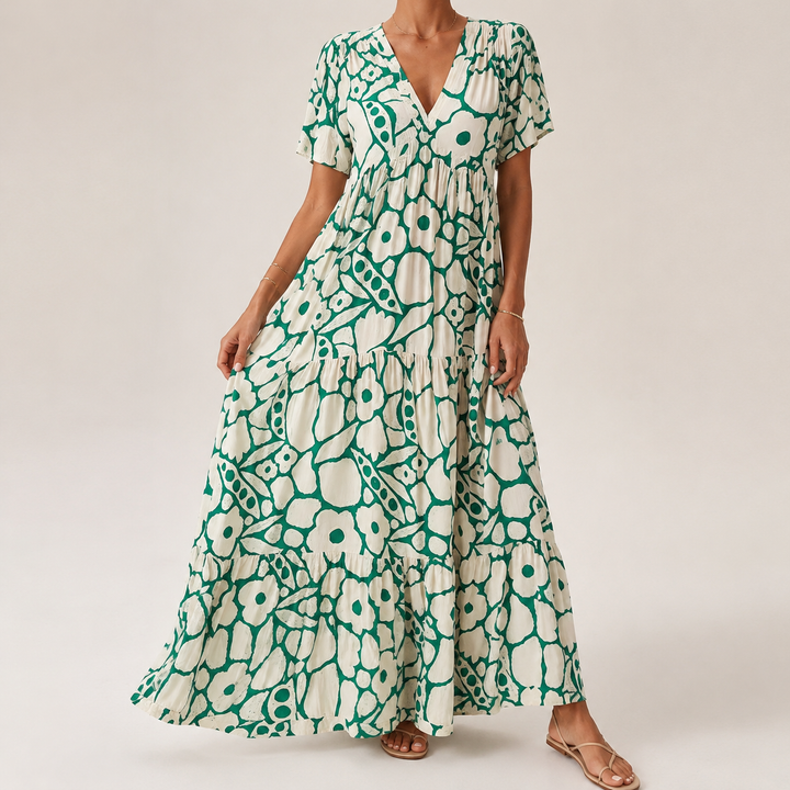 DELACROIX | Elegant Bohemian Long Dress Clara