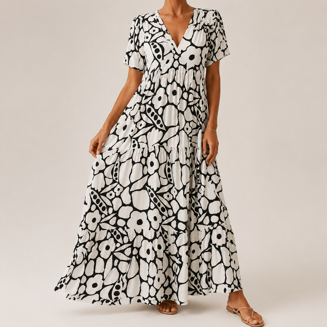 DELACROIX | Elegant Bohemian Long Dress Clara