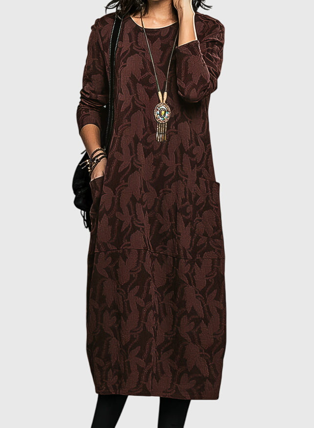 Victoria™  |  Casual Round-neck Dress