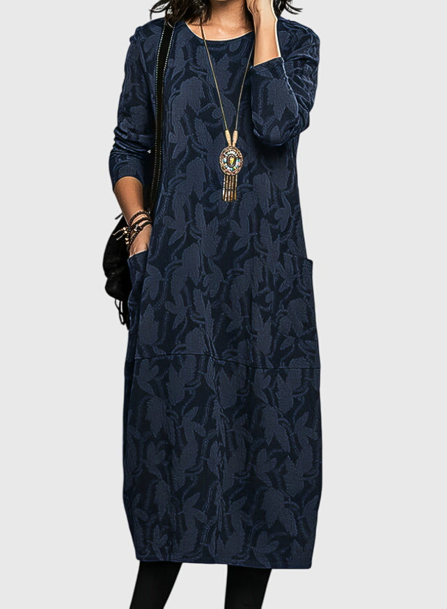 Victoria™  |  Casual Round-neck Dress