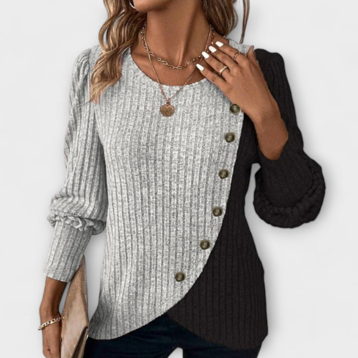 Xeraphine™  |  Elegant Knitted Blouse