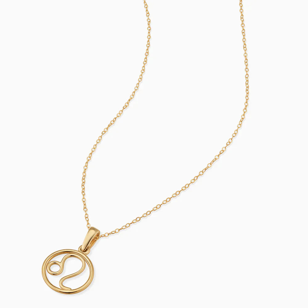 Emma & Rose Cape Town Libra Rosalyette zodiac sign necklace featuring a delicate pendant on a fine chain.