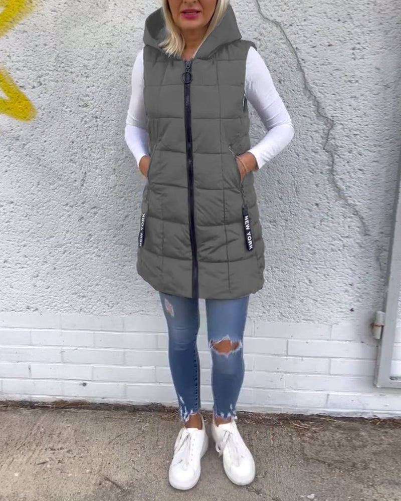 Celeste™  |  Sleeveless Puffer Jacket