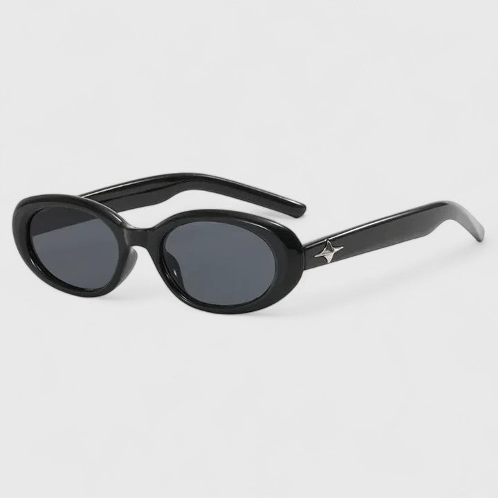 Emma & Rose Cape Town Danyqee stylish leopard grey sunglasses with a trendy frame and tinted lenses.