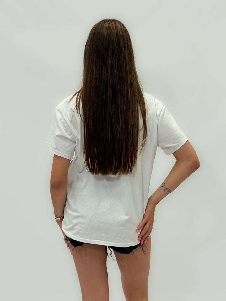Emma & Rose Cape Town Renske printed T-shirt featuring vibrant graphic design and soft cotton fabric.