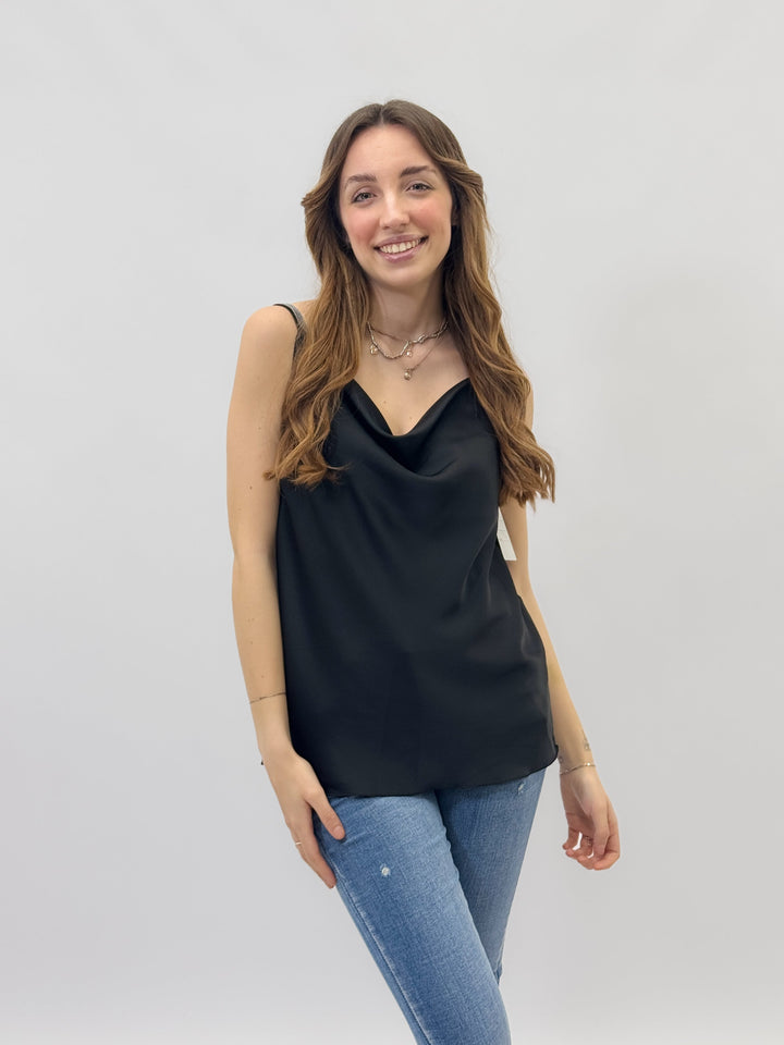 Yellow Hester™ maglieria top from Emma & Rose Cape Town featuring a stylish neckline and soft knit fabric.